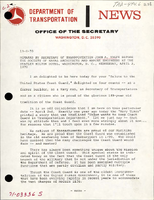 Remarks by Secretary of Transportation John A Volpe before the Society of Naval Architects and Marine Engineers