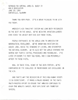 FAA Administrator James B Busey Speeches June 1989