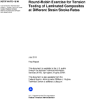 RoundRobin Exercise for Tension Testing of Laminated Composites at Different StrainStroke Rates