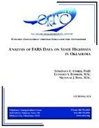 Analysis of FARS data on state highways in Oklahoma