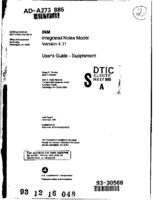 INM integrated noise model version 411  users guide supplement