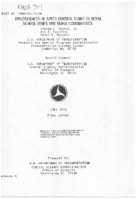 Effectiveness of Speed Control Signs in Rural School Zones and Small Communities