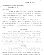 Interstate Commerce Commission Report of the Accident  Investigation Occurring on the BANGOR AND AROOSTOOK GRINDSTONE ME