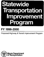 Statewide Transportation Improvement Program for FY 19982000
