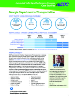 Automated Traffic Signal Performance Measures Case Studies Georgia Department of Transportation