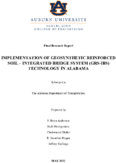 Implementation of Geosynthetic Reinforced Soil  Integrated Bridge System GRSIBS Technology in Alabama