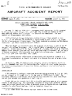 Investigation of Aircraft Accident CHICAGO HELICOPTER AIRWAYS FOREST PARK ILLINOIS 19600727