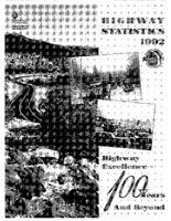 Highway Statistics 1992