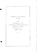 Interstate Commerce Commision Report of the Accident  Investigation Occuring on the KANSAS CITY SOUTHERN RAILROAD HORNBECK LA