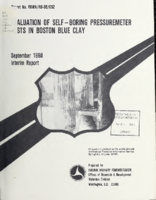 Evaluation of selfboring pressuremeter tests in Boston blue clay
