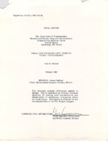 Small car exposure data project Phase 1  methodology