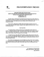 Deputy Secretary of Transportation Mortimer Downey Speeches February 1997
