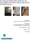 Evaluating the Particle Size Distribution and Gross Solids Contribution of Stormwater Runoff From Ohios Roads