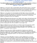 Resolution to Advance Diversity Equity Inclusion and Representation in Federal Maritime Agencies and the Marine Transportation System