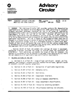 AC 2518 Transport Category Airplanes Modified for Cargo Service