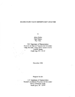 Excess flow valve benefitcost analysis