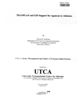 TRANPLAN and GIS support for agencies in Alabama