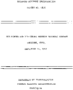 Interstate Commerce Commision Report of the Accident  Investigation Occuring on the DENVER AND RIO GRANDE WESTERN RAILROAD COMPANY SHOSHONE CO