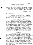 Interstate Commerce Commission Report of the Accident  Investigation Occurring on the EL PASO AND SOUTHWESTERN SYSTEM CABEZ NEW MEX