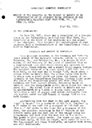 Interstate Commerce Commision Report of the Accident  Investigation Occuring on the PENNSYLVANIA RAILROAD STAR ROCK PA