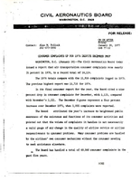 Air Travel Consumer Report December 1976