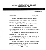 Air Travel Consumer Report June 1971