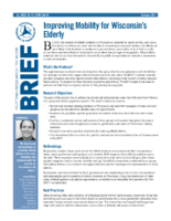 Improving mobility for Wisconsins elderly  brief