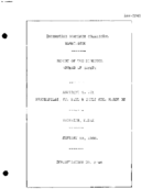 Interstate Commerce Commision Report of the Accident  Investigation Occuring on the MINNEAPOLIS AND ST PAUL AND SAULT STE MARIE RAILWAY VOLTAIRE ND