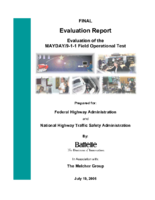 Evaluation of the MAYDAY911 Field Operational Test