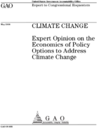 Climate Change Expert Opinion on the Economics of Policy Options to Address Climate Change