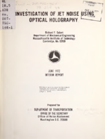 Investigation of Jet Noise Using Optical Holography