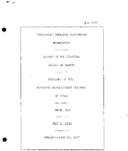 Interstate Commerce Commision Report of the Accident  Investigation Occuring on the MISSOURI KANSAS AND TEXAS RAILWAY WACO TX