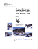 Modeling sound due to oversnow vehicles in Yellowstone and Grand Teton National Parks