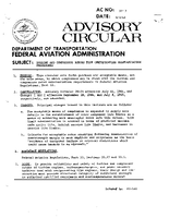 AC 333 Turbine and Compressor Rotors Type Certification Substantiation Procedures