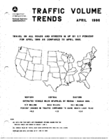 Traffic Volume Trends April 1986