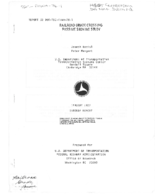 Railroad Grade Crossing Passive Signing Study