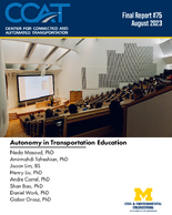 Autonomy in Transportation Education