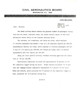 Air Travel Consumer Report July 1975