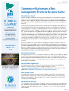 Stormwater BMP Inspection and Maintenance Resource Guide Technical Summary