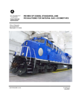 Review of Codes Standards and Regulations for Natural Gas Locomotives