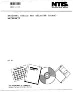 Estimated Waterborne Commerce Statistics for Calendar Year 1996 National Totals and Selected Inland Waterways