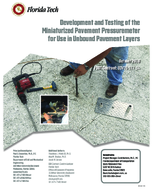 Development and Testing of the Miniaturized Pavement Pressuremeter for Use in Unbound Pavement Layers
