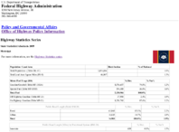 Highway Statistics Series State Statistical Abstracts 2009  Mississippi