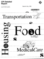 CPI Detailed Report Data for May 1998