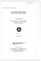 Evaluation of Speed Control Signs for Small Rural Towns