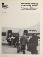 Innovative Funding for Intercity Modes A Casebook of State Local and Private Approaches