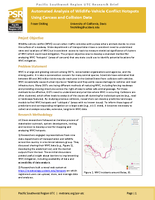 Automated Analysis of WildlifeVehicle Conflict Hotspots Using Carcass and Collision Data Brief