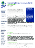 Promoting bicycle commuter safety  research brief