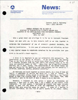 Remarks Prepared for Delivery by Secretary of Transportation Elizabeth Hanford Dole Daughters of the American Revolution Continental Congress