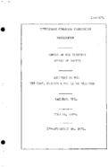 Interstate Commerce Commision Report of the Accident  Investigation Occuring on the NEW YORK CHICAGO AND ST LOUIS RAILROAD MADISON IL